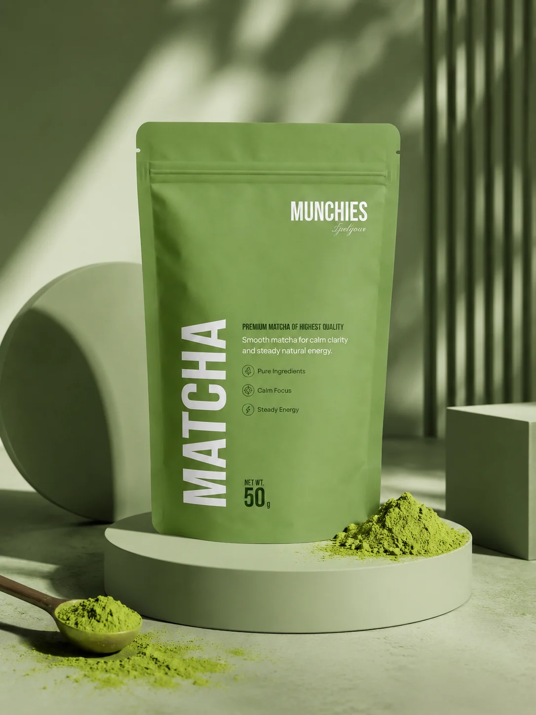 Munchies Matcha doypack