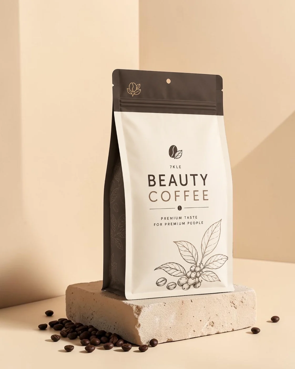 Beauty Coffee flat bottom vrečka